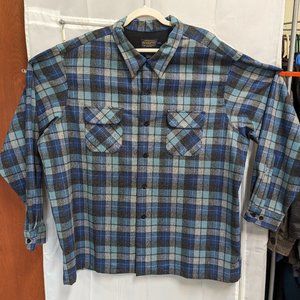Pendleton Board Shirt, 1961 Original Surf Plaid, XXL 100% Wool